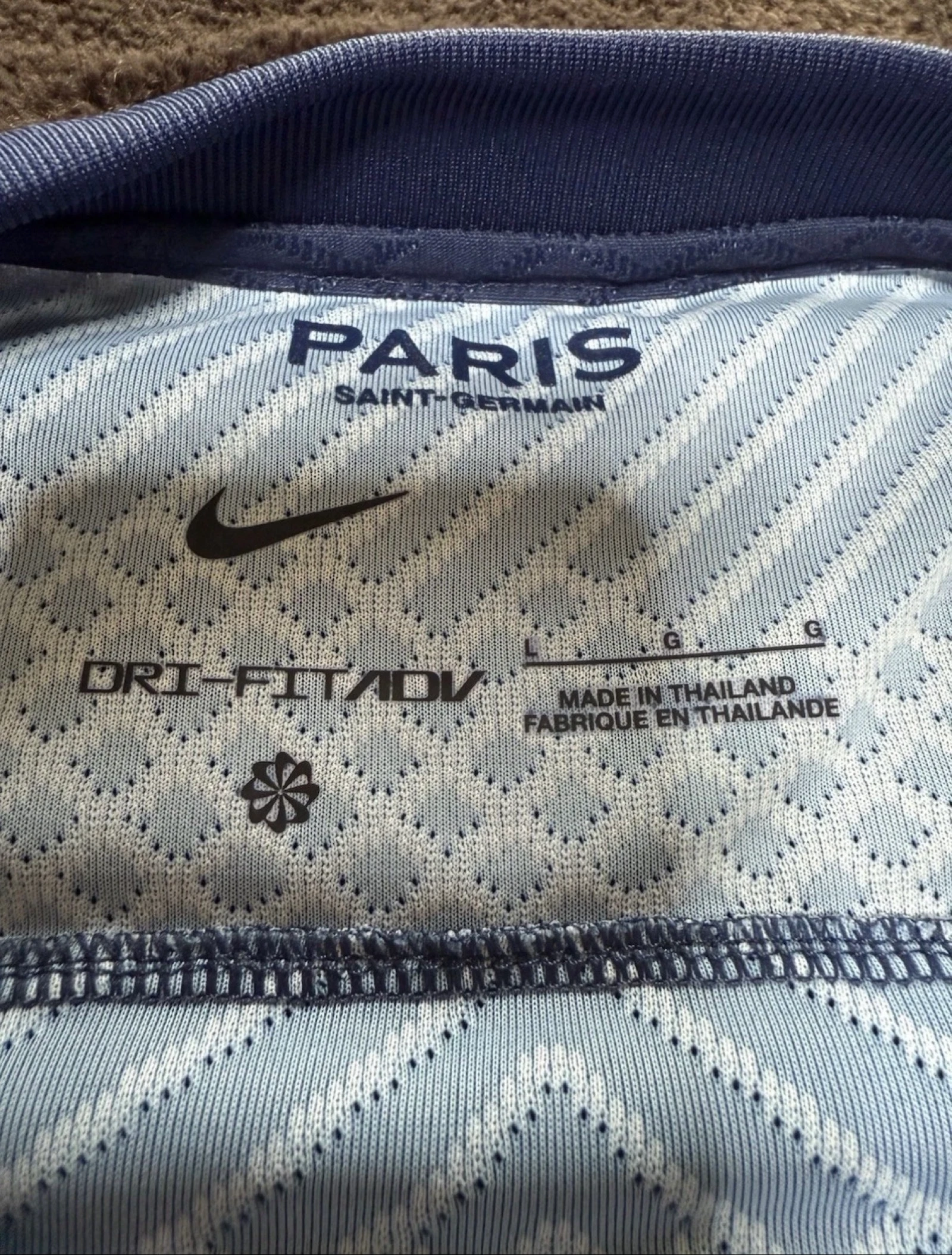 Camiseta oficial PSG 2022/2023 vapor partido talla L Messi local UEFA Champions League nueva – photo 10